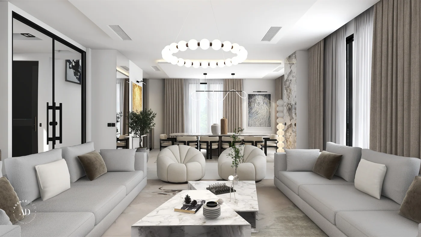 Salon 60m2 — Marseille