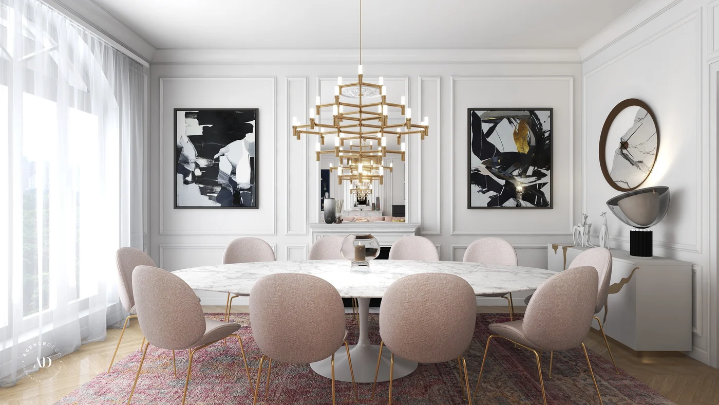 Salon 54m2 — Paris, 16e