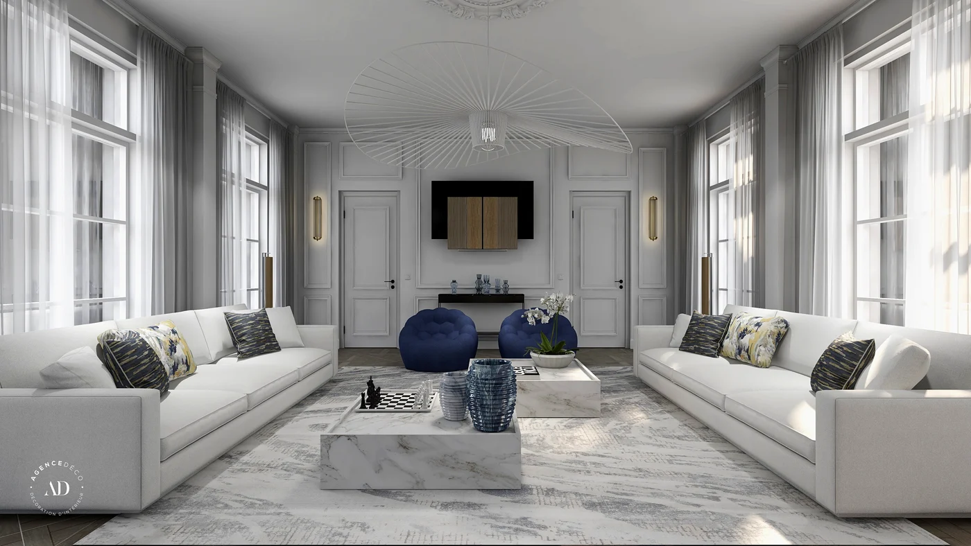 Salon  40m2 — Chambourcy