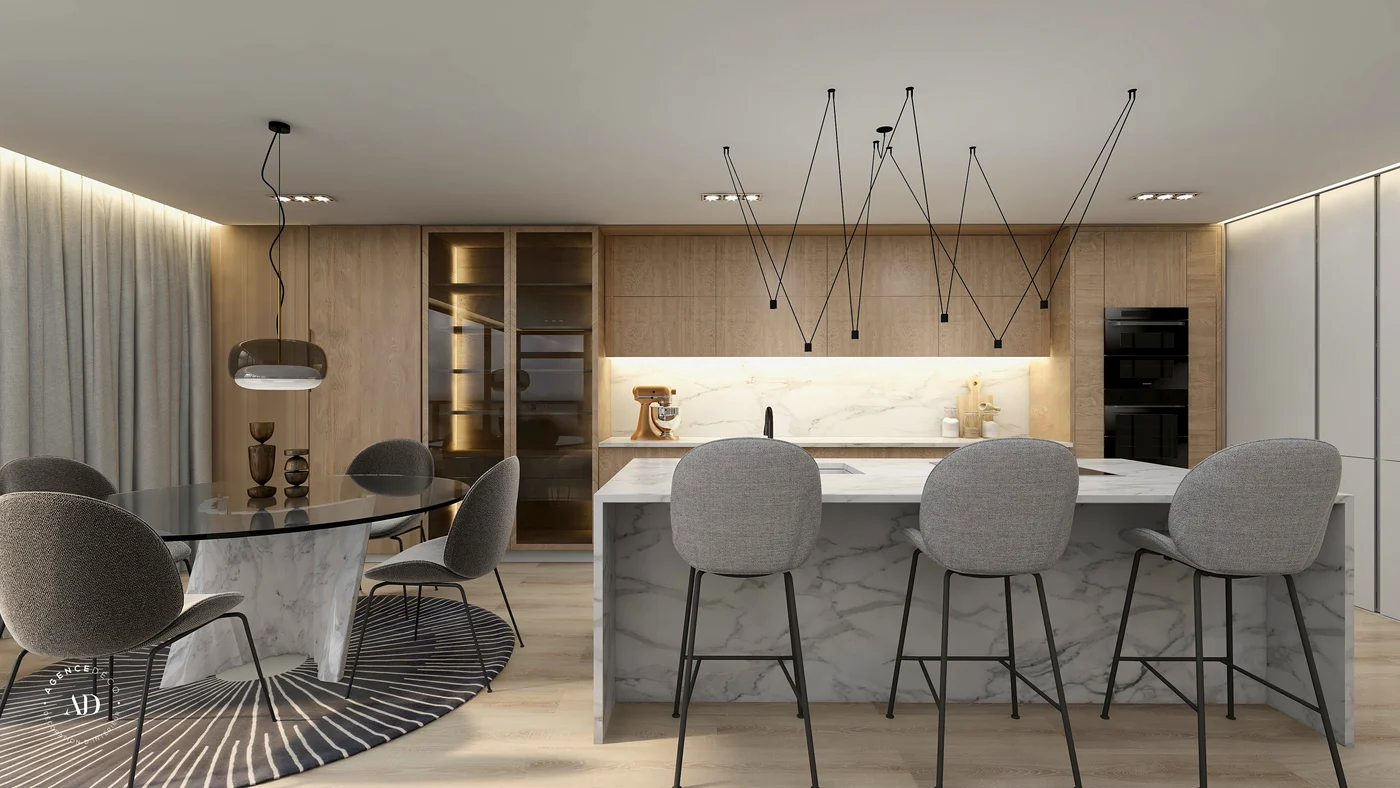 Salon 75m2 — Boulogne Billancourt