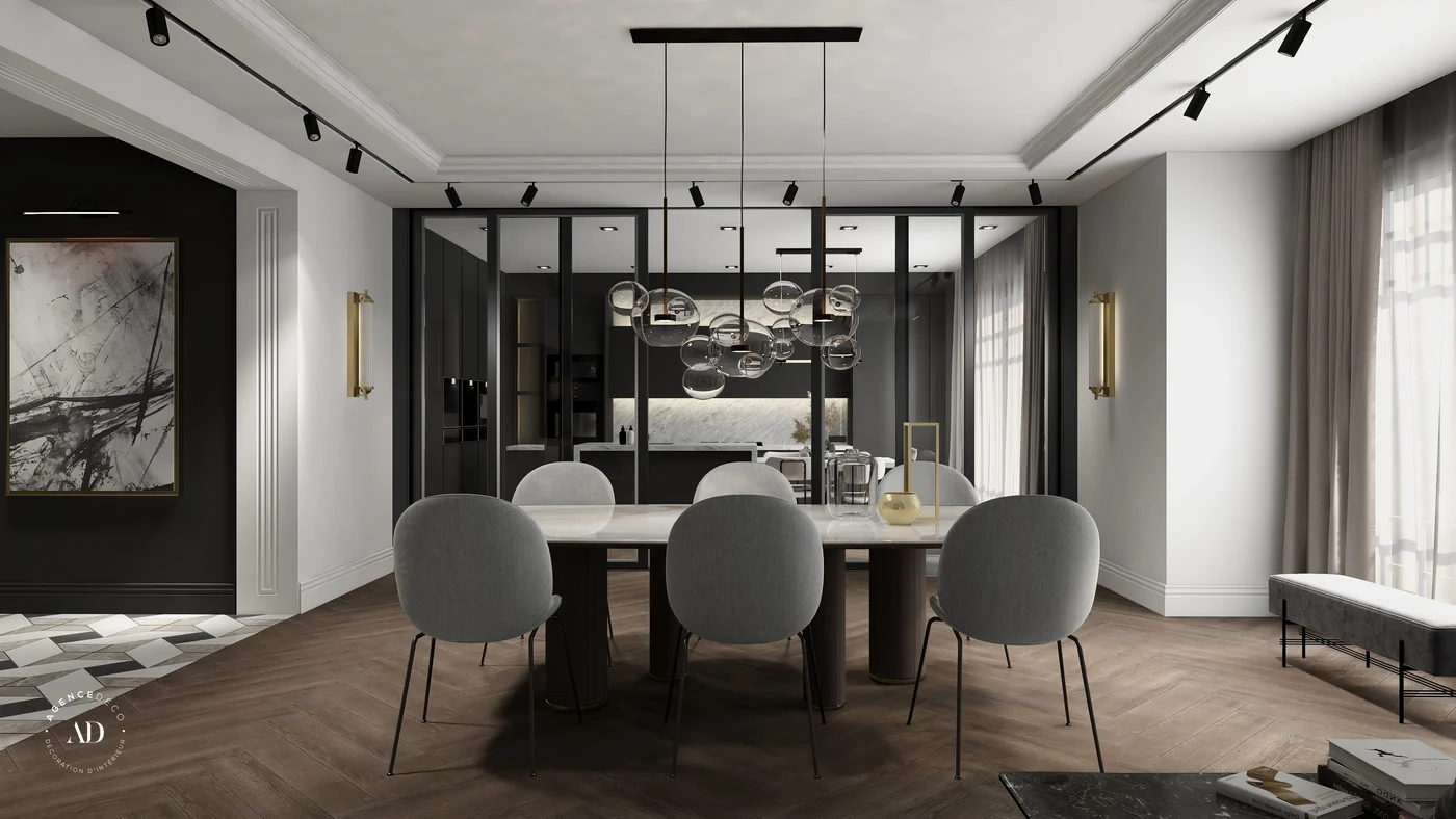 Salon 85m2 — Paris, 16e