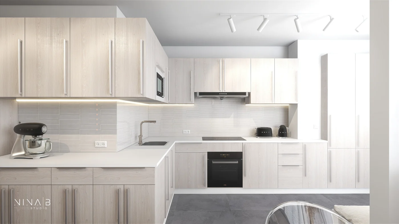Cuisine 25m2 — Neuilly sur Seine