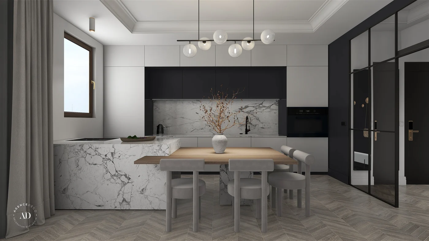 Salon 45m2 — Paris, 16e