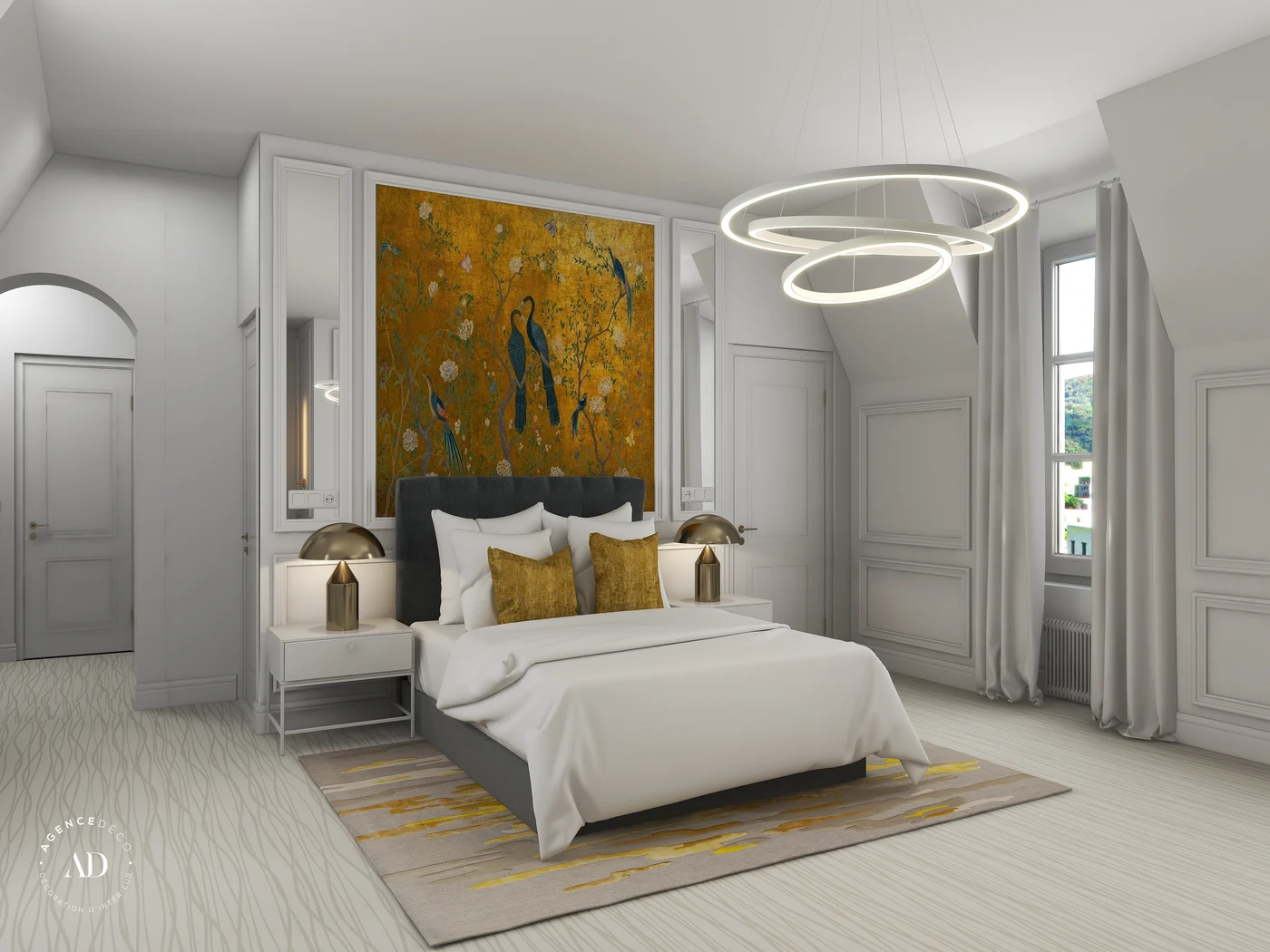 Chambre parentale 23m2 — Chambourcy